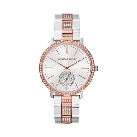 michael kors jaryn pavé two tone watch|Michael Kors watches.